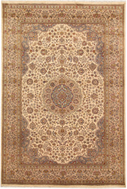 Blanched Almond Isfahan 5' 7 x 8' 3 - No. 68329 - ALRUG Rug Store