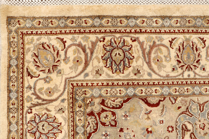 Blanched Almond Isfahan 5' 6 x 8' 3 - No. 68331 - ALRUG Rug Store