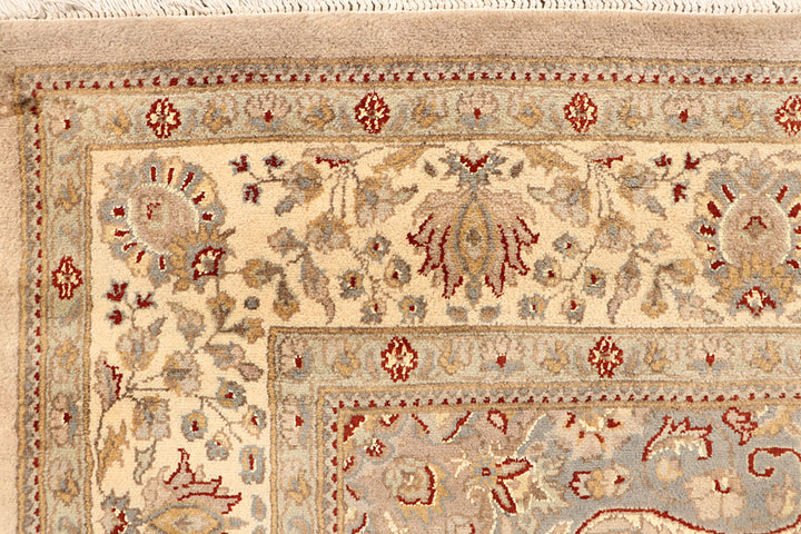 Tan Isfahan 5' 7 x 8' 2 - No. 68332 - ALRUG Rug Store