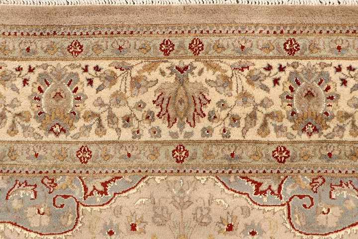 Tan Isfahan 5'  7" x 8'  2" - No. QA22468