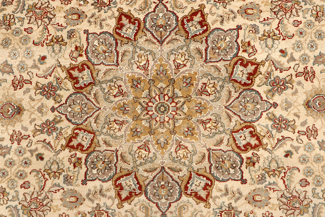 Blanched Almond Isfahan 5'  6" x 8'  4" - No. QA11332