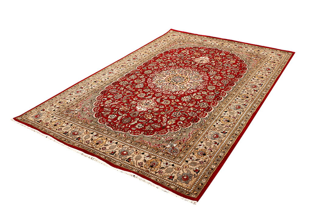 Firebrick Isfahan 5'  6" x 8'  2" - No. QA99746