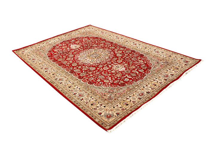 Firebrick Isfahan 5'  6" x 8'  2" - No. QA99746