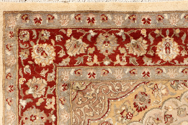 Blanched Almond Isfahan 5' 6 x 8' 8 - No. 68344 - ALRUG Rug Store