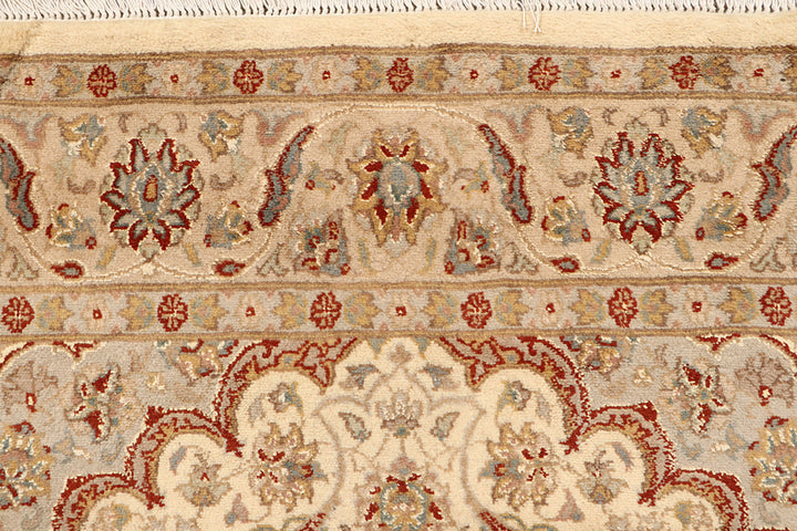 Blanched Almond Isfahan 5' 6 x 8' 2 - No. 68346 - ALRUG Rug Store