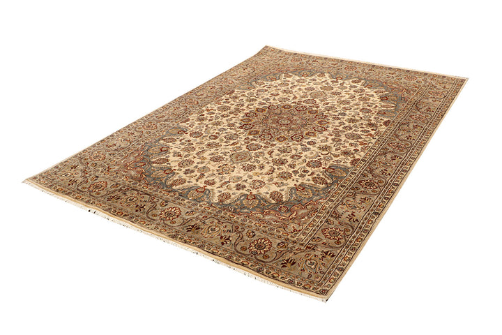 Blanched Almond Isfahan 5' 7 x 8' 4 - No. 68348 - ALRUG Rug Store