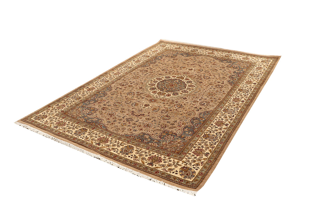 Burlywood Kashan 5' 8 x 8' 2 - No. 68349 - ALRUG Rug Store