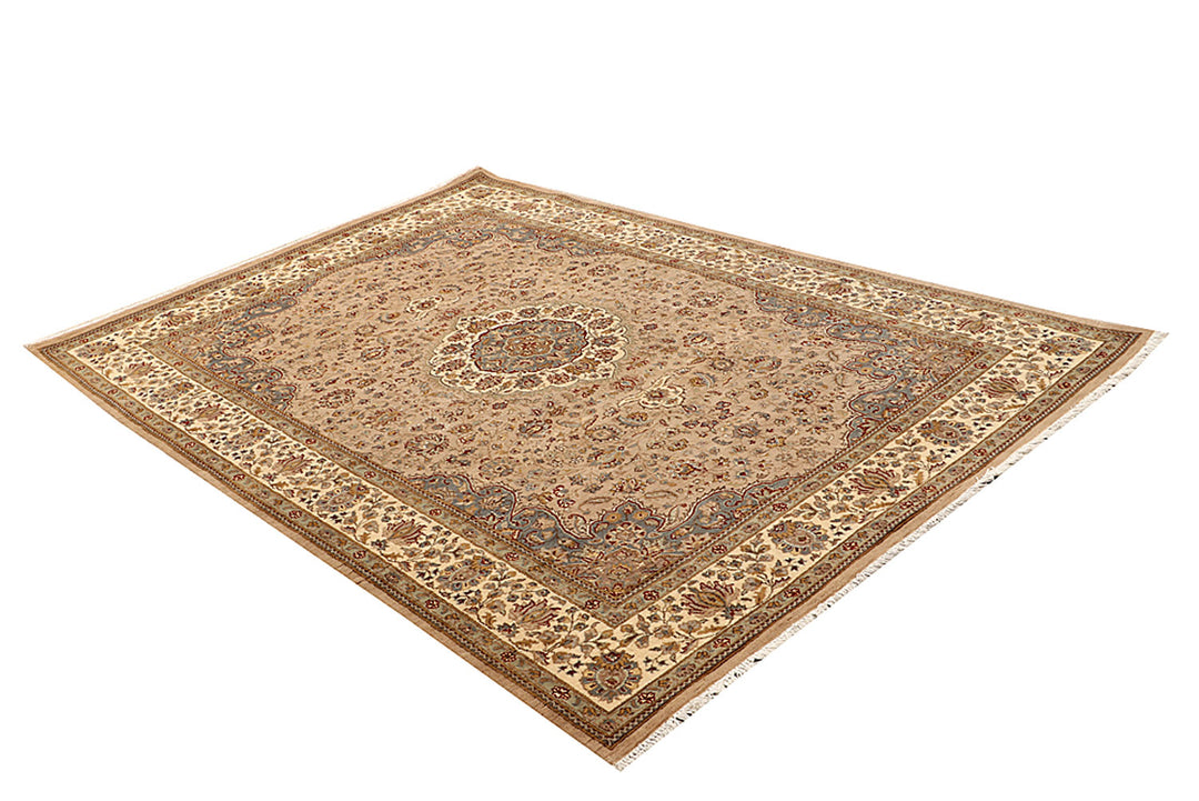 Burlywood Kashan 5' 8 x 8' 2 - No. 68349 - ALRUG Rug Store