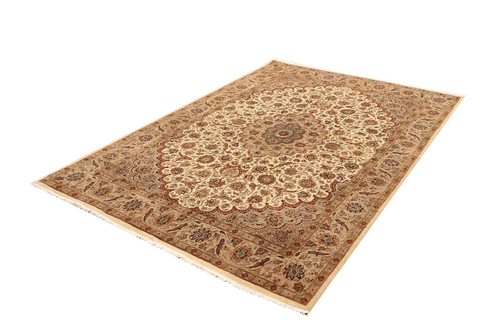 Blanched Almond Isfahan 5'  7" x 8'  3" - No. QA78521