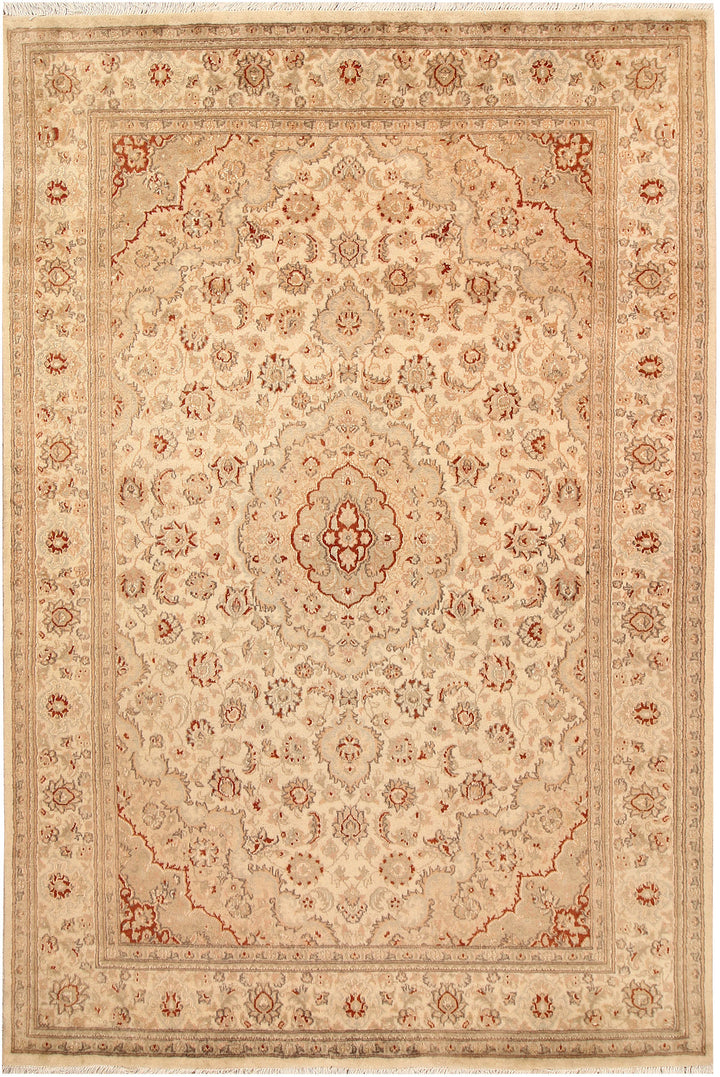 Navajo White Kirman 5' 6 x 8' 3 - No. 68355 - ALRUG Rug Store