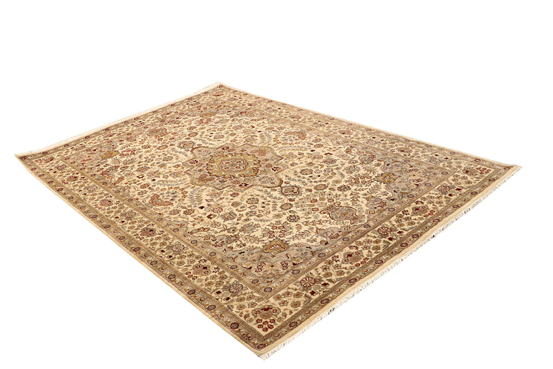 Bisque Isfahan 5'  7" x 8'  3" - No. QA39905