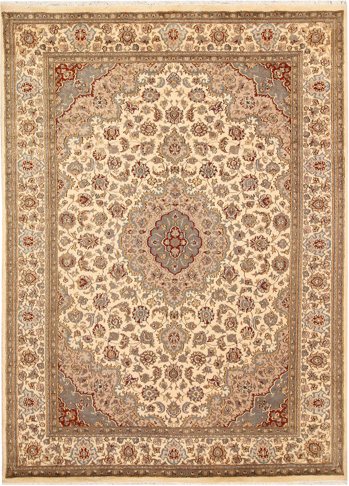 Bisque Kirman 5' 6 x 8' 1 - No. 68358 - ALRUG Rug Store
