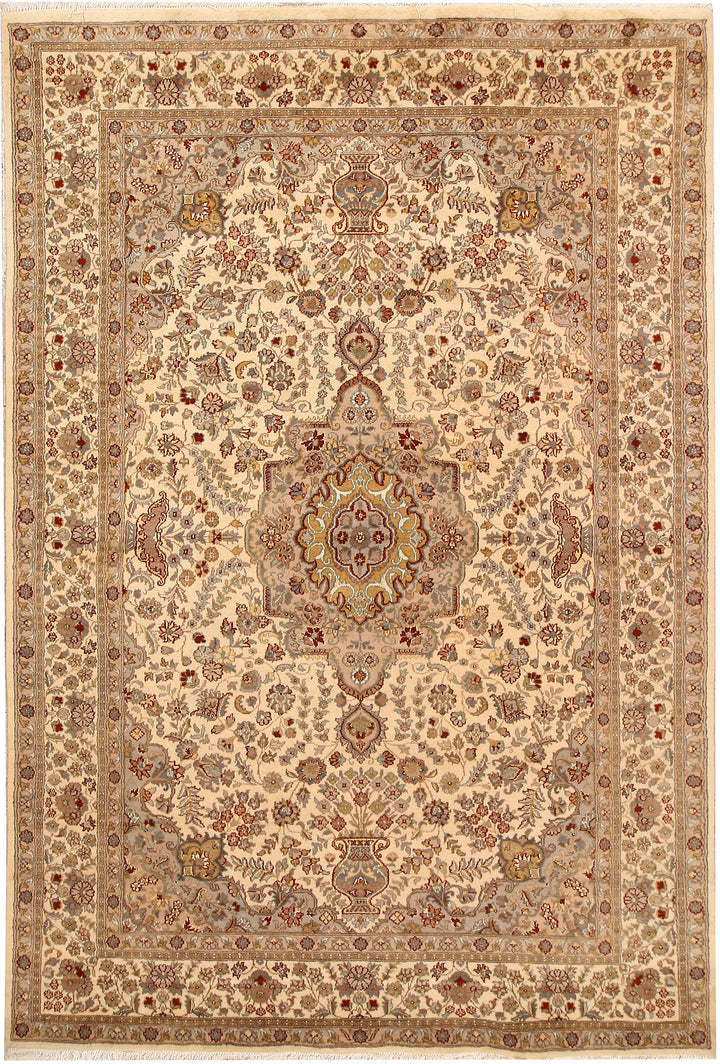 Bisque Isfahan 5'  7" x 8'  2" - No. QA52345