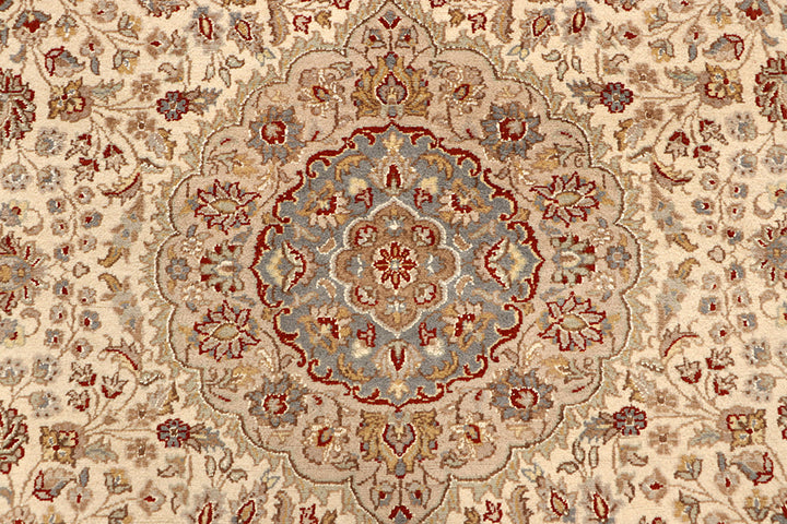 Bisque Kashan 5' 8 x 8' 3 - No. 68364 - ALRUG Rug Store