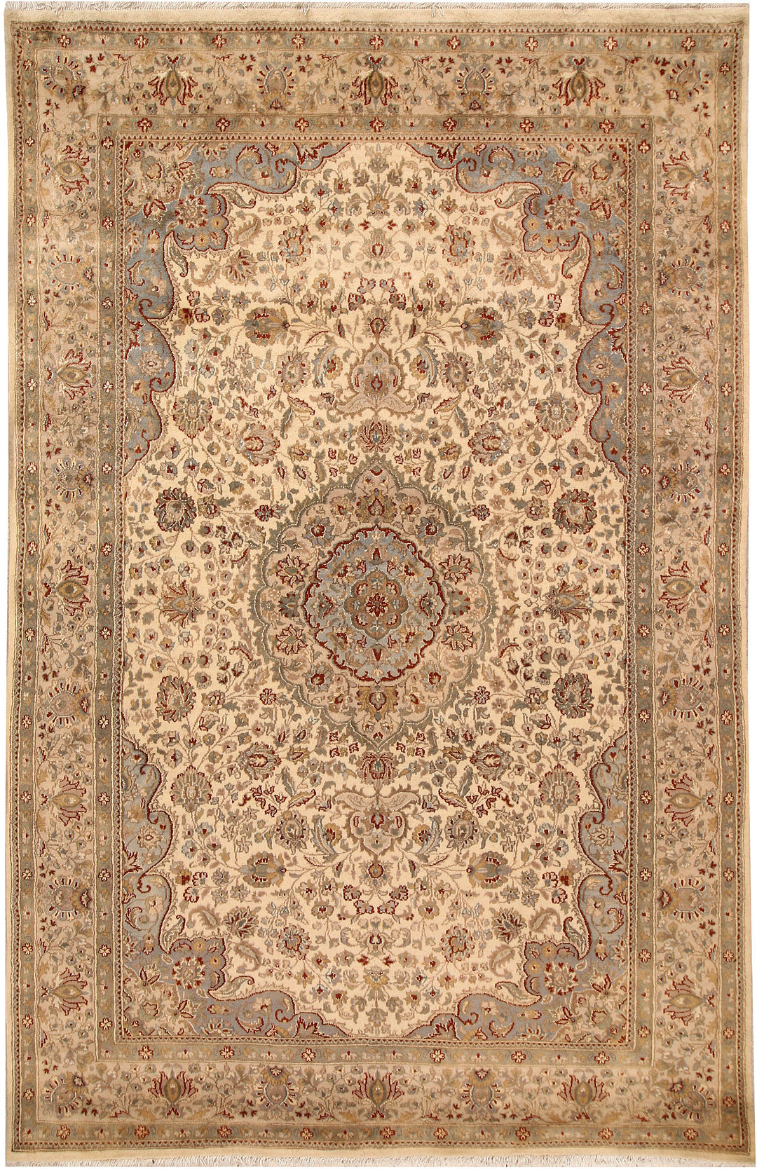 Bisque Isfahan 5' 7 x 8' 7 - No. 68370 - ALRUG Rug Store