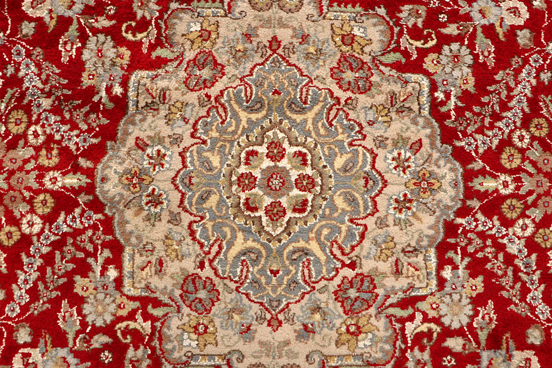 Firebrick Isfahan 5'  6" x 8'  8" - No. QA34428