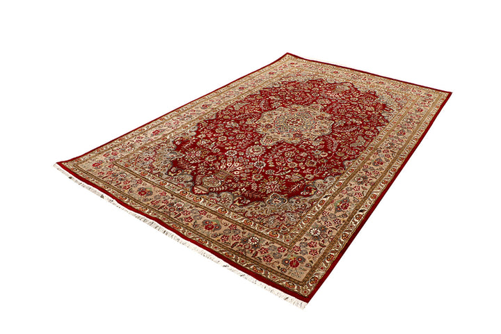 Firebrick Isfahan 5' 6 x 8' 8 - No. 68371 - ALRUG Rug Store