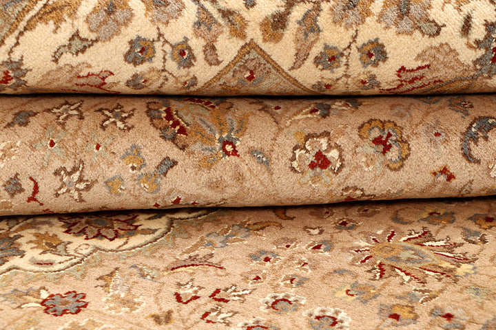 Tan Isfahan 5'  8" x 8'  2" - No. QA21753