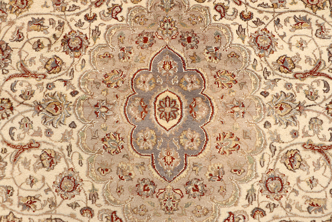 Blanched Almond Kirman 5'  6" x 8'  3" - No. QA97721