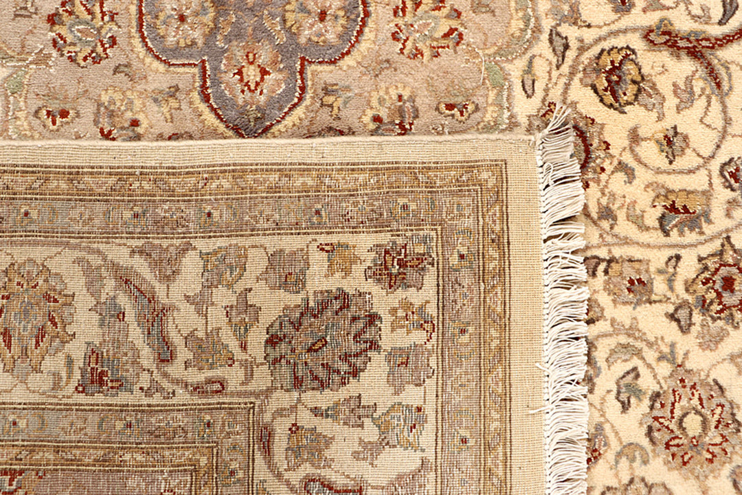 Blanched Almond Kirman 5' 6 x 8' 3 - No. 68374 - ALRUG Rug Store