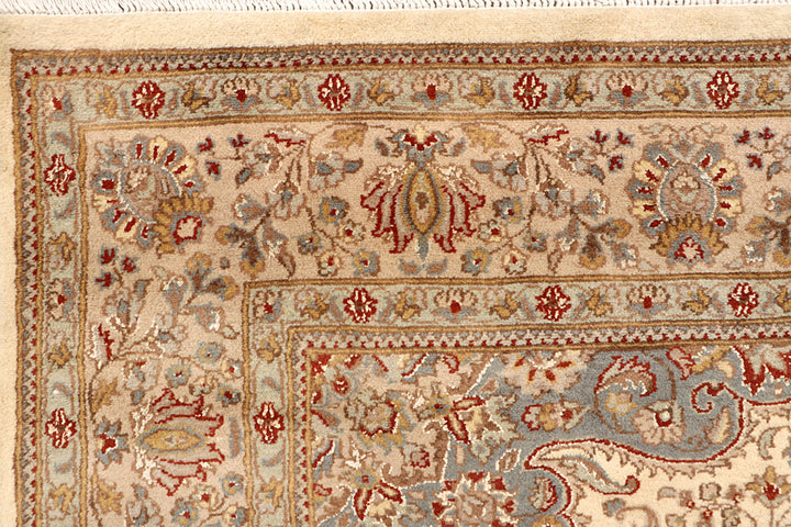 Blanched Almond Isfahan 5' 7 x 8' 2 - No. 68376 - ALRUG Rug Store