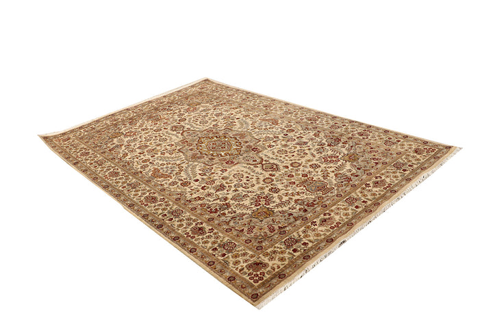 Blanched Almond Isfahan 5'  7" x 8'  5" - No. QA35257