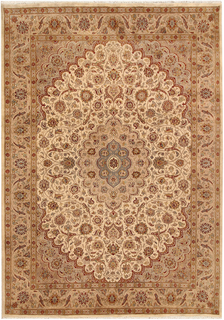 Bisque Isfahan 5' 7 x 8' - No. 68378 - ALRUG Rug Store