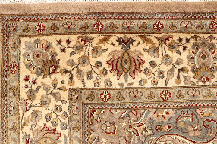 Tan Isfahan 5'  8" x 8'  2" - No. QA14136