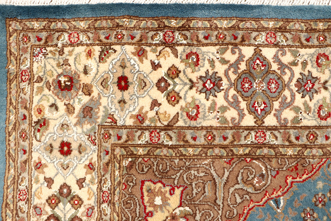 Cadet Blue Gombud 6' 1 x 9' 8 - No. 68386 - ALRUG Rug Store