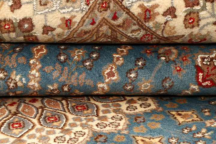 Cadet Blue Gombud 6' 1 x 9' 8 - No. 68386 - ALRUG Rug Store