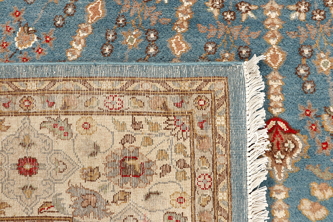 Cadet Blue Gombud 6' 1 x 9' 8 - No. 68386 - ALRUG Rug Store