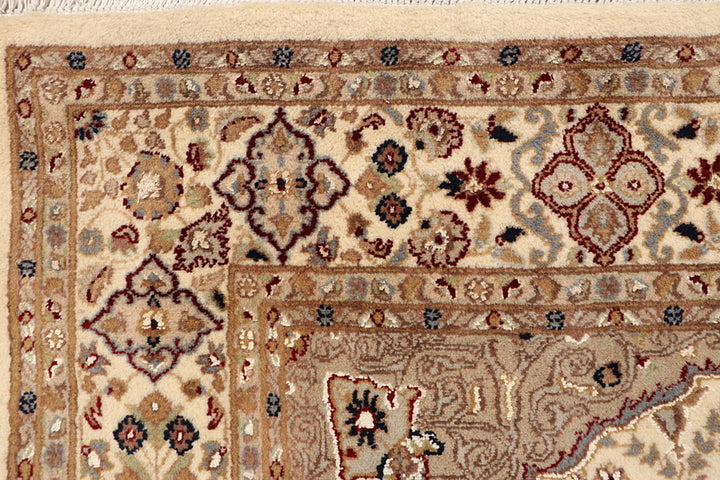 Blanched Almond Gombud 6' 1 x 9' 2 - No. 68388 - ALRUG Rug Store