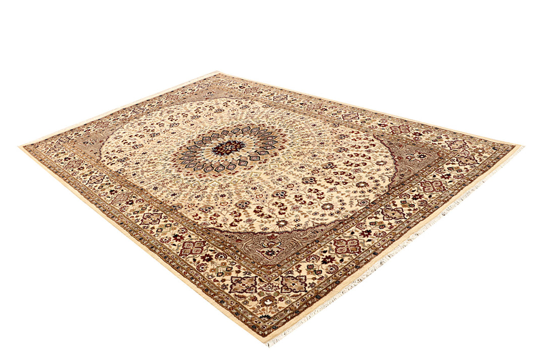 Blanched Almond Gombud 6' 1 x 9' 2 - No. 68388 - ALRUG Rug Store