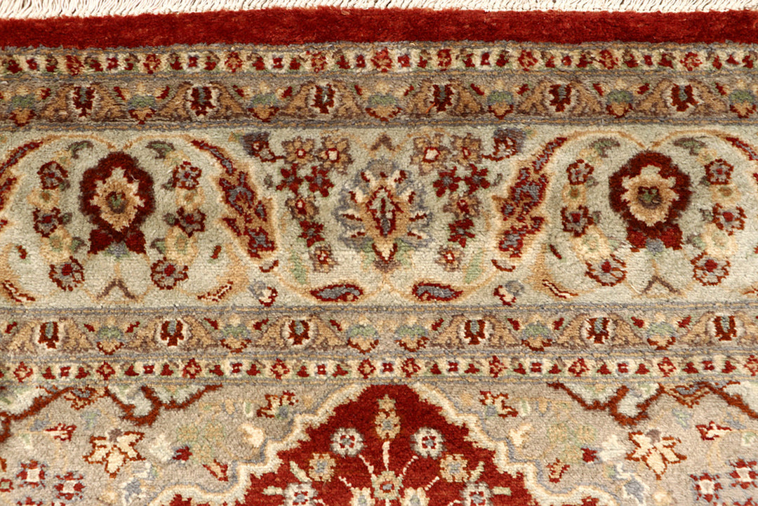 Firebrick Kirman 6' 1 x 9' 1 - No. 68389 - ALRUG Rug Store