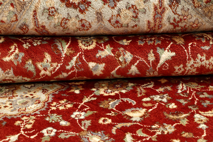 Firebrick Kirman 6' 1 x 9' 1 - No. 68389 - ALRUG Rug Store