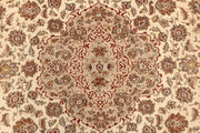 Blanched Almond Isfahan 6' 7 x 9' 10 - No. 68390 - ALRUG Rug Store