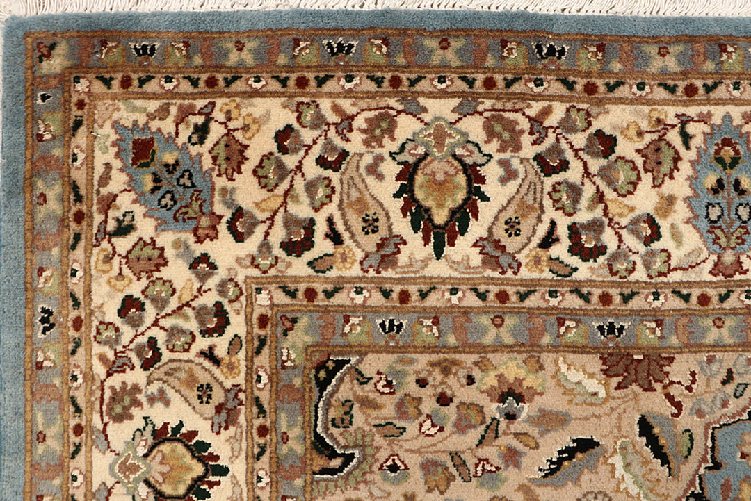 Light Slate Grey Tree of Life 6' 1 x 9' 2 - No. 68391 - ALRUG Rug Store