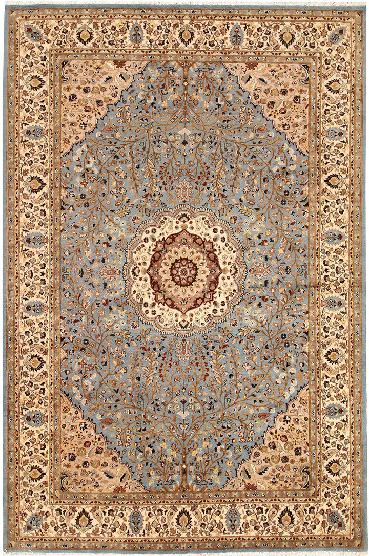 Light Slate Grey Tree of Life 6'  1" x 9'  2" - No. QA30164