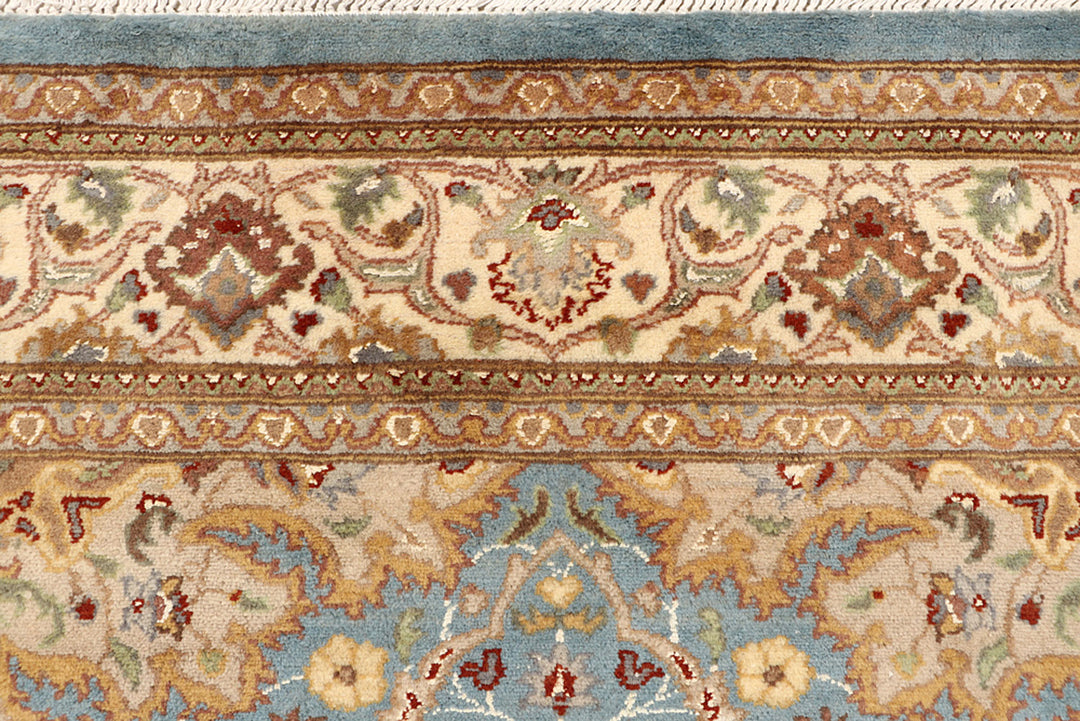 Light Slate Grey Kashan 6' x 9' 1 - No. 68392 - ALRUG Rug Store