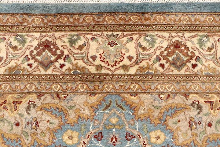 Light Slate Grey Kashan 6' x 9' 1 - No. 68392 - ALRUG Rug Store