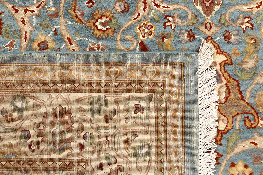 Light Slate Grey Kashan 6' x 9' 1 - No. 68392 - ALRUG Rug Store