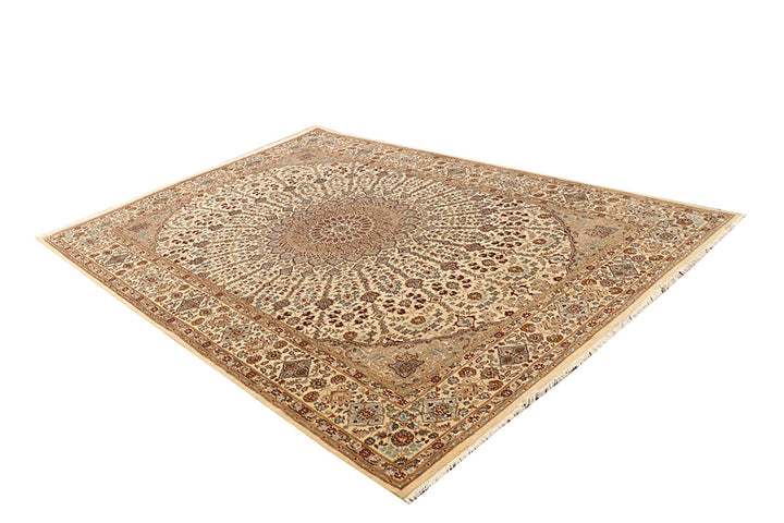 Blanched Almond Gombud 6' 8 x 9' 8 - No. 68393 - ALRUG Rug Store