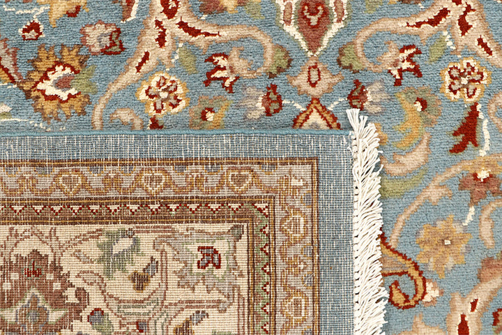 Light Slate Grey Kashan 6' x 9' 3 - No. 68394 - ALRUG Rug Store