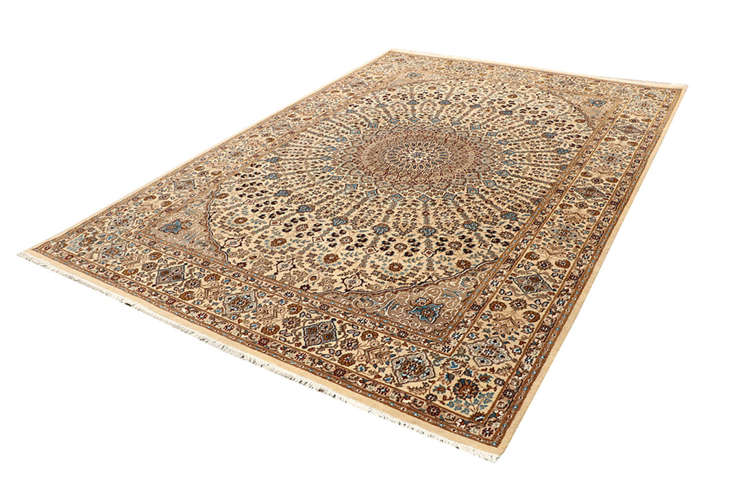 Blanched Almond Gombud 6' 8 x 9' 9 - No. 68395 - ALRUG Rug Store
