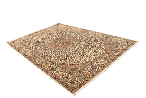 Blanched Almond Gombud 6' 6 x 9' 7 - No. 68396 - ALRUG Rug Store