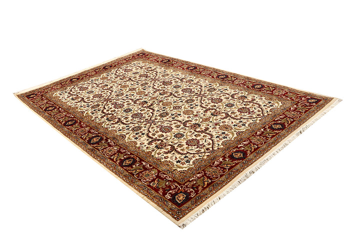 Cornsilk Mahal 6' 1 x 9' 2 - No. 68397 - ALRUG Rug Store