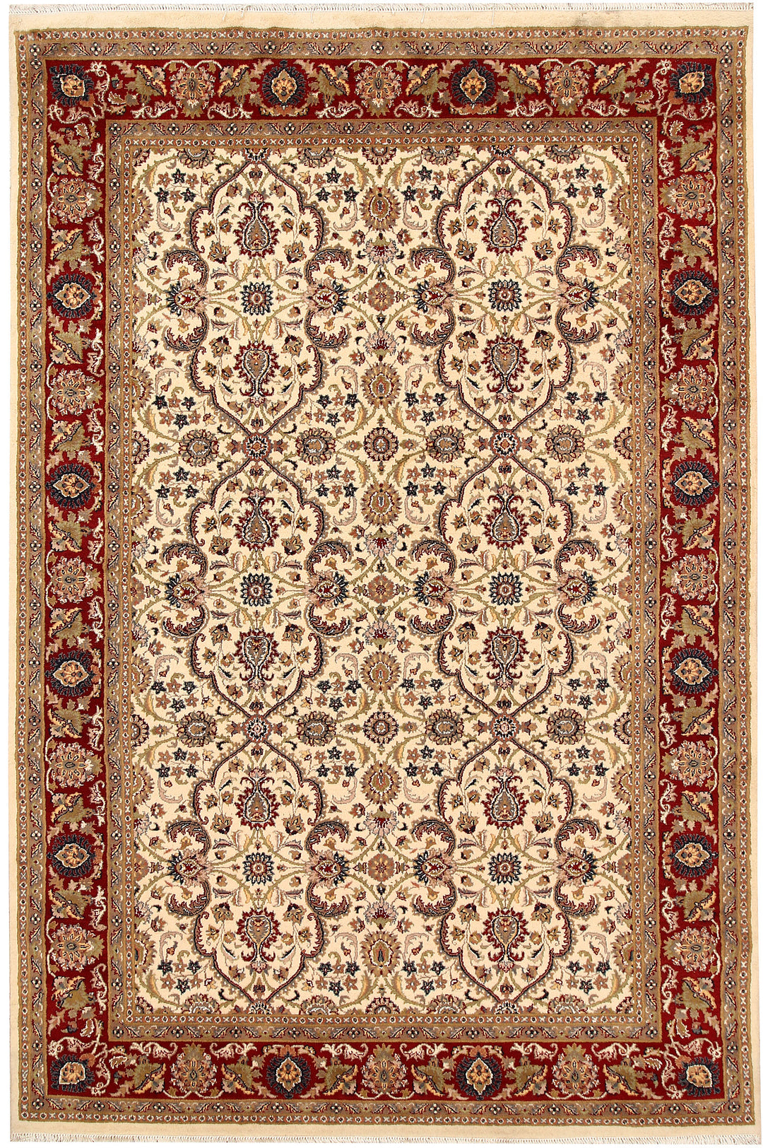 Cornsilk Mahal 6' 1 x 9' 2 - No. 68397 - ALRUG Rug Store