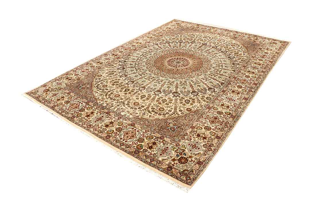 Blanched Almond Gombud 6' 6 x 9' 8 - No. 68398 - ALRUG Rug Store