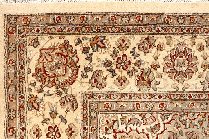 Blanched Almond Kirman 6' 7 x 9' 10 - No. 68399 - ALRUG Rug Store