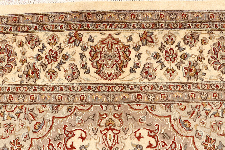 Blanched Almond Kirman 6' 7 x 9' 10 - No. 68399 - ALRUG Rug Store